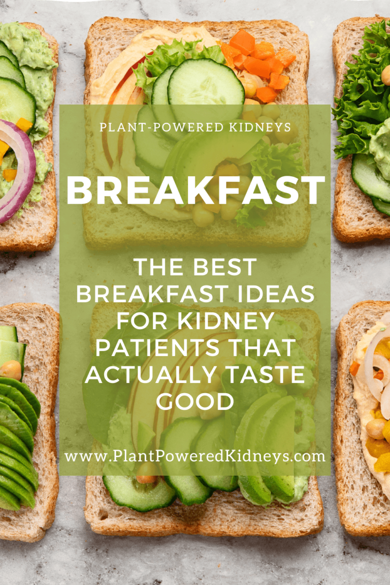 16+ Renal Diet Breakfast Ideas!